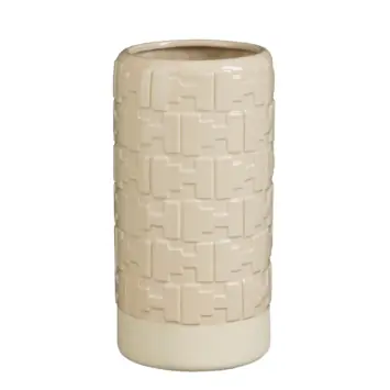 Vaas Theo-Bert Pot wit 36 cm x 18,5 cm ø