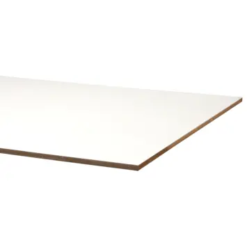 MDF-plaat wit lakdraagfolie 122 x 61 cm 10 mm