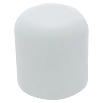 HANDSON meubeldop rond wit 19 mm 4 stuks