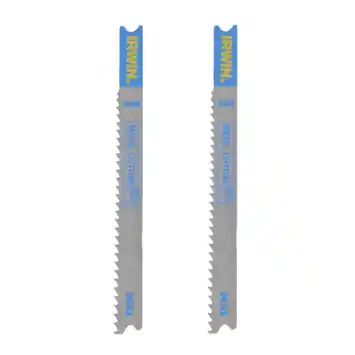Irwin Pro decoupeerzaagblad U-aansluiting voor metaal - 2 stuks - tot 6 mm