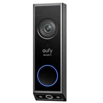 Eufy Video Deurbel E340 2 camera's Zwart Uitbreiding
