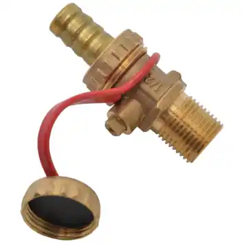 Sanivesk Vul- en Aftapkraan 1/2" + Dop