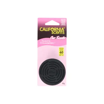 California Scents Luchtverfrisser Shasta Strawberry Op Kaart
