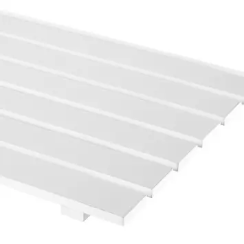 CanDo Radiatorpaneel Burton Wit MDF 60x60 cm