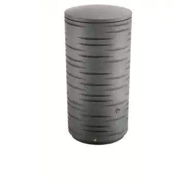 Waterform regenton Freze 290L graniet look 58 x 58 x 120,5 cm