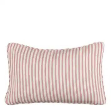 Kussen streep roze - l55xb35xh10cm