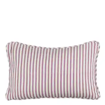 Kussen streep paars - l55xb35xh10cm