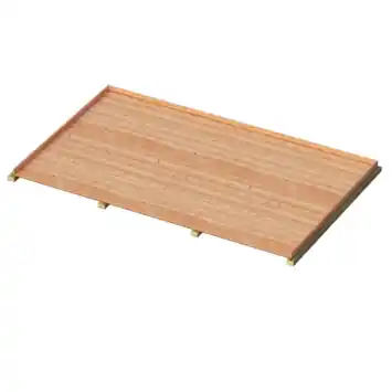 Tuinhuis vloer 3 x 3 m²
