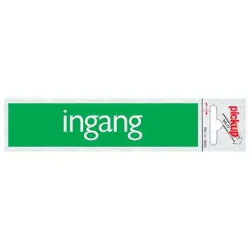 Pickup Alu deurbordje ingang  44x165 mm