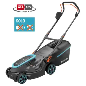 Gardena 2x18V grasmaaier Powermax P4A 37cm (zonder accu)