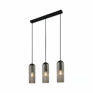 Nordlux hanglamp Miella gerookt glas 25W - E27