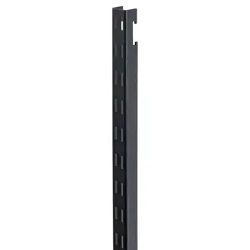 Duraline rail 100 cm zwart t.b.v. Duraline opbergsysteem hangend