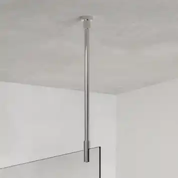 Sealskin Plafondsteun 80 cm Zilver hoogglans