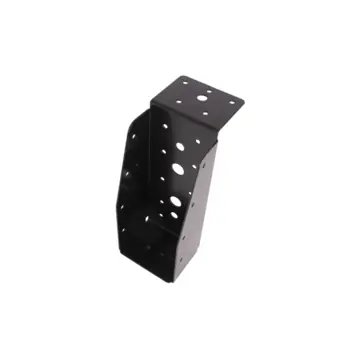 Waelbers balkdrager met lange lip 71 x 171 mm zwart