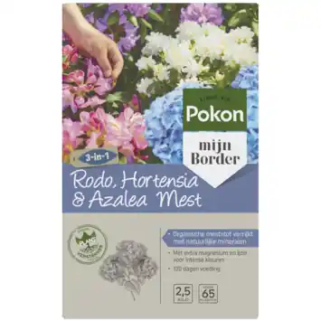 Pokon rhododendron, hortensia & azalea mest 2,5 kg