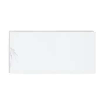 Kleurstaal wandtegel kunststof Allora wit marmer glans 20x30cm