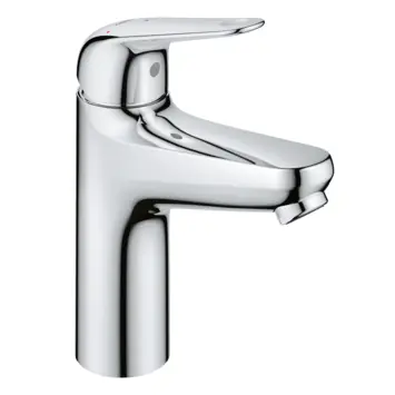 Grohe wastafelkraan Swift Medium-size  Push open Chroom