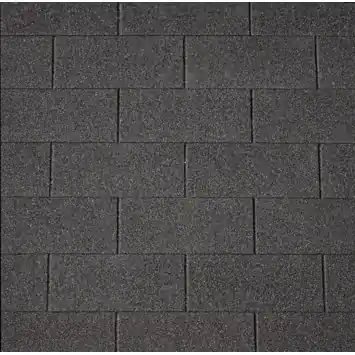Shingles zwart incl. nagels 6 stuks 18 m²