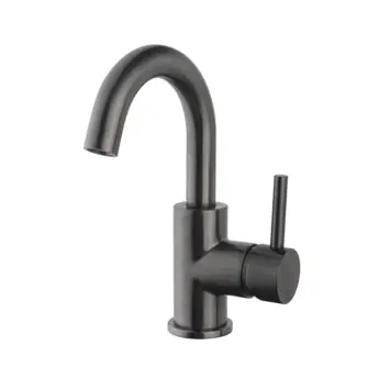 Marho Valdra wastafelkraan met draaibare uitloop gunmetal