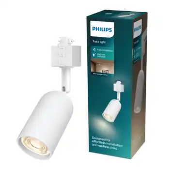 Philips EasyLink spot railverlichting Shea 5W GU10 fitting wit
