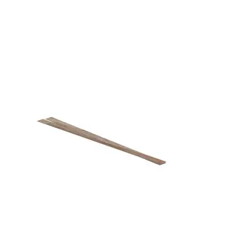 Afplakstrook ASQ28 80,5x2,8 cm Noten 2 stuks