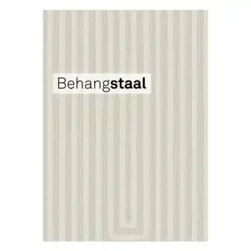 Behangstaal vliesbehang Geo creme (dessin 120957)