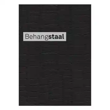 Behangstaal vliesbehang Glenn zwart (dessin 103454)