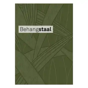 Behangstaal vliesbehang Silla groen (dessin 120961)
