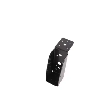 Waelbers balkdrager met lange lip 46 x 121 mm zwart