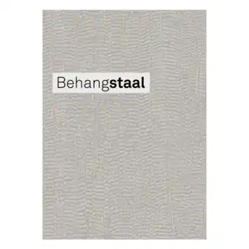 Behangstaal Vliesbehang Watersilk plain warm taupe (dessin 125089)