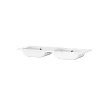 Tiger T-Line Quadro inbouwwastafel 121 cm meubel wit