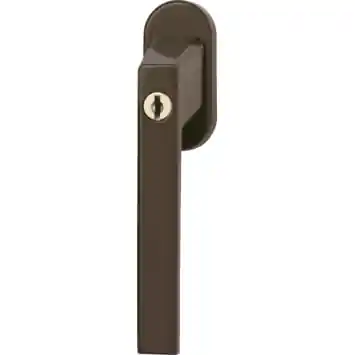 Abus raamboom bruin met slot