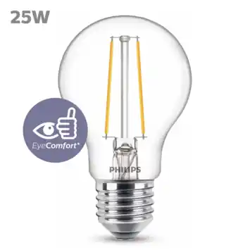 Philips LED peer E27 25W filament helder niet dimbaar