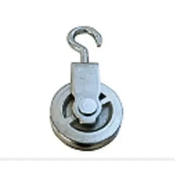 Waelbers hijskatrol met enkel gietijzer-wiel 40 mm