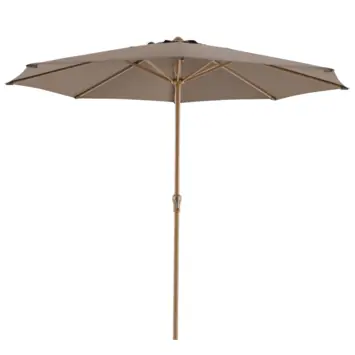 Parasol Lima taupe Ø 300 cm