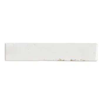 Wandtegel Fermo glanzend wit 5 x 25 cm keramiek wit 0,763 m²