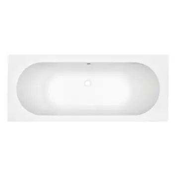 Marho Harboro inbouw duo lig bad 170 x 70 x 43 cm glans wit