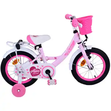 Volare Ashley kinderfiets roze 14 inch